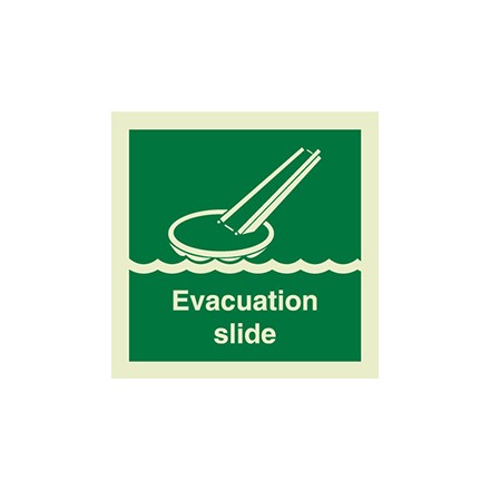 IMO symbol, evacuation slide