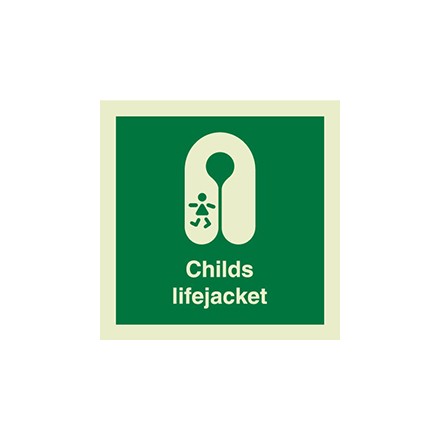 334111 IMO symbol, childs lifejacket