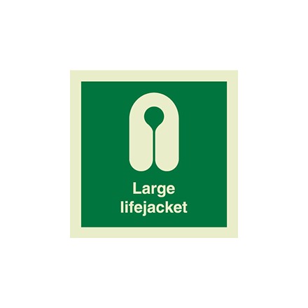 334143 IMO symbol, large lifejacket