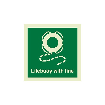 334107 IMO symbol, lifebuoy with line