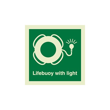 334108 IMO symbol, lifebuoy with light