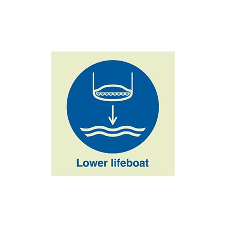 335103 IMO symbol, lower lifeboat