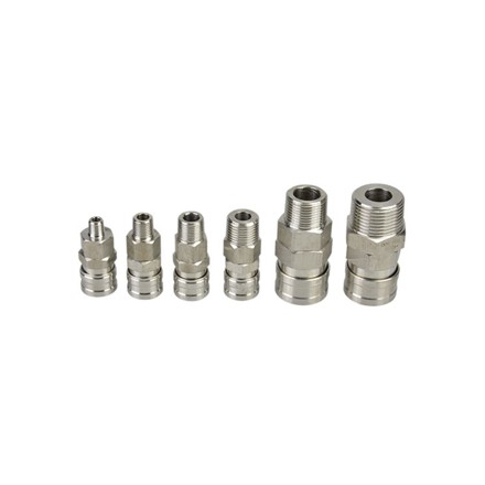 351321-351327 COUPLER QUICK-CONNECT, STAINLESS STEEL 