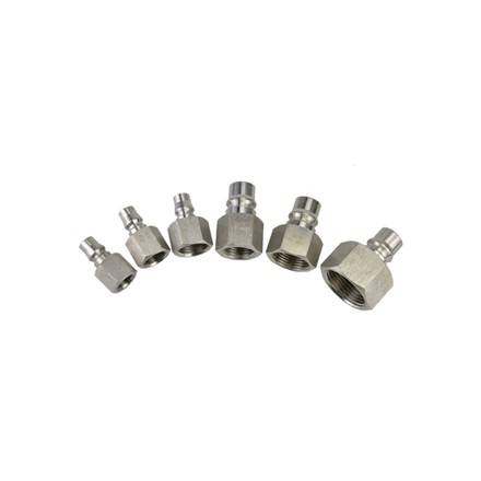 351451-351456 COUPLER QUICK-CONNECT, STAINLESS STEEL 