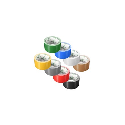 471291-471294 TAPE CLOTH SEALING COLORED, 50MMX25MTR