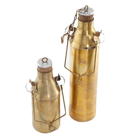 651371-651372 SAMPLING BOTTLE MOUTH-COLLECT, BRASS