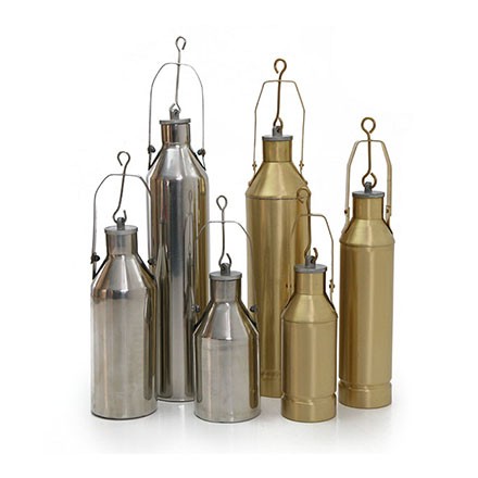 651373-651374 SAMPLING BOTTLE MOUTH-COLLECT, STAINLESS STEEL