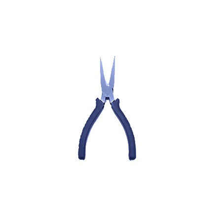 611705-611707 PLIER FLAT-NOSE, PLASTIC COVERED HANDLE