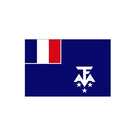 374077-373477 French South & Antarctic land flag