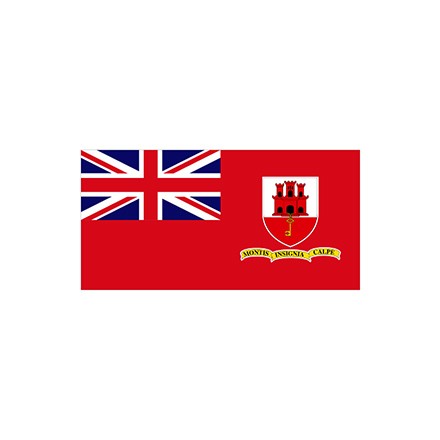 371917 Gibraltar ensign flag