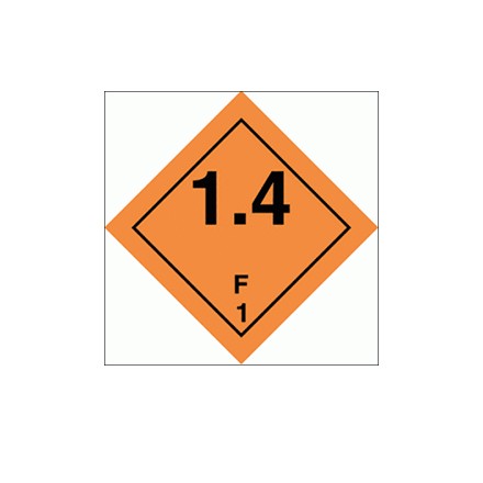 332225 Hazard labeling symbol, Class 1