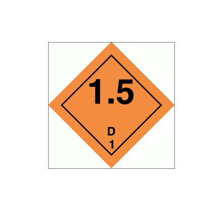 332551 Hazard labeling symbol, Class 1
