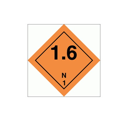332252 Hazard labeling symbol, Class 1