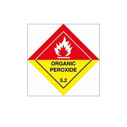 332276 Hazard labeling symbol, Class 5