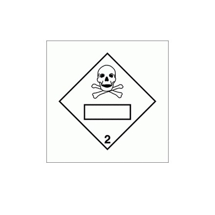 332234 Hazard labeling symbol, Class 2.3