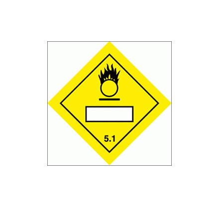 332238 Hazard labeling symbol, Class 5.1