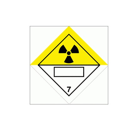 332242 Hazard labeling symbol, Class 7