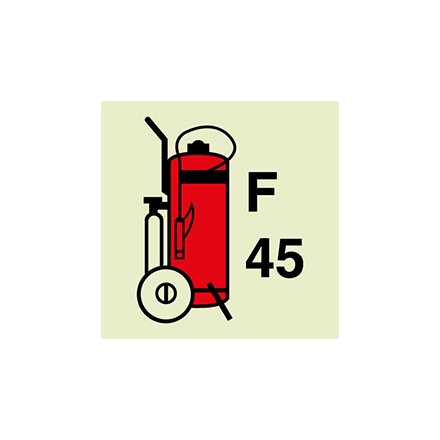 336089 45kg  wheeled foam fire extinguisher