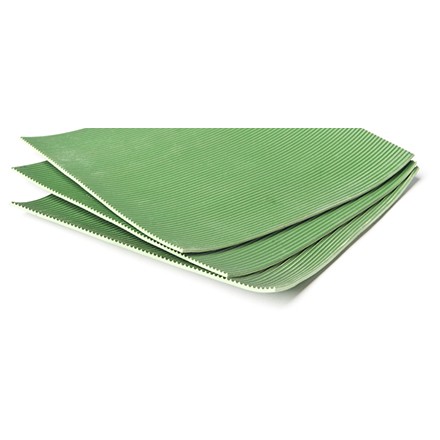 绿色塑胶波纹垫