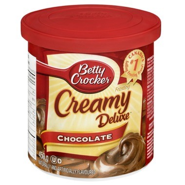 004851 FROSTING CREAMY DELUXE, CHOCOLATE FLAVORED 500GRM