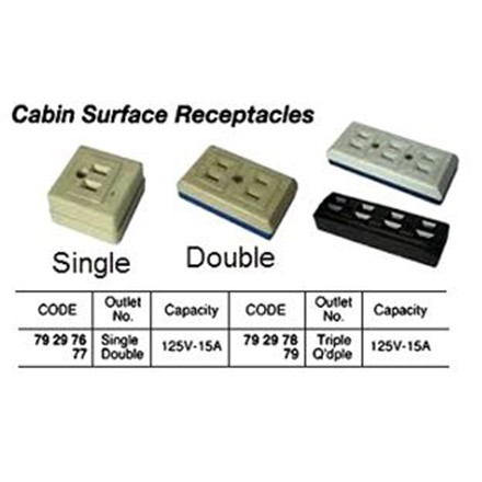 792977-792979 RECEPTACLE CABIN SURFACE