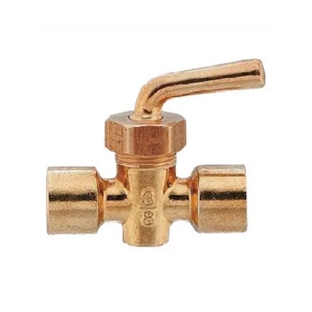 752061-752063 METER COCK BRASS LEVER HANDLE, & FEMALE ENDS