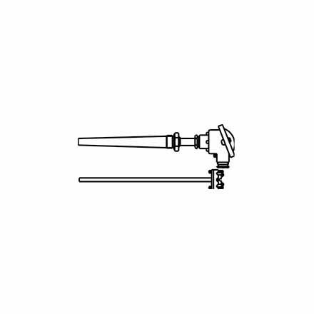 652553 THERMOCOUPLE ASS'Y FOR EXHAUST, GAS W/INSERT AMETEK 1803 UST-3