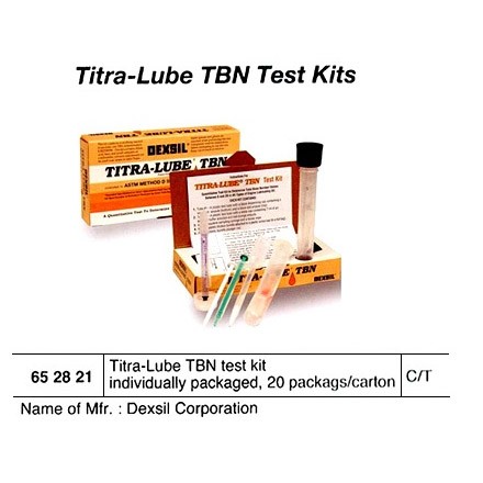 652821 TEST KIT TITRA-LUBE TBN 20 PKG