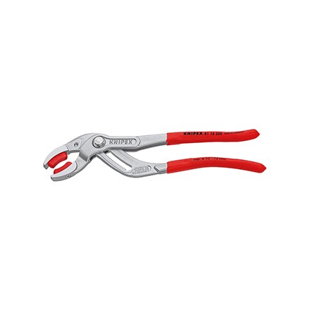 611636 PLIER GRIPPING FOR PLASTIC, PIPE DIAM 10-75MM W/JAWS 