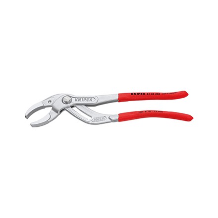 611635 PLIER GRIPPING FOR PLASTIC, PIPE DIAM 25-80MM 
