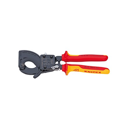 611937 CUTTER CABLE INSULATED RATCHET, 2-STAGE 250MM CAPACITY-32MM