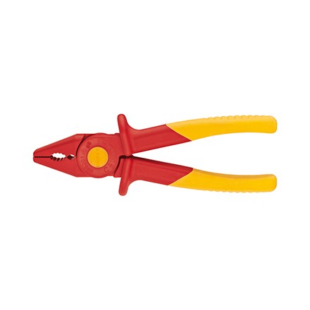 611661 PLIER FLAT NOSE INSULATED, PLASTIC LENGTH 180MM