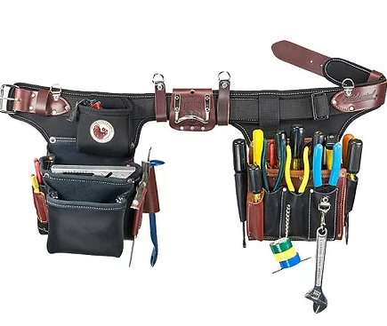 613691-613692 TOOL BELT ELECTRICIAN'S, LEATHER