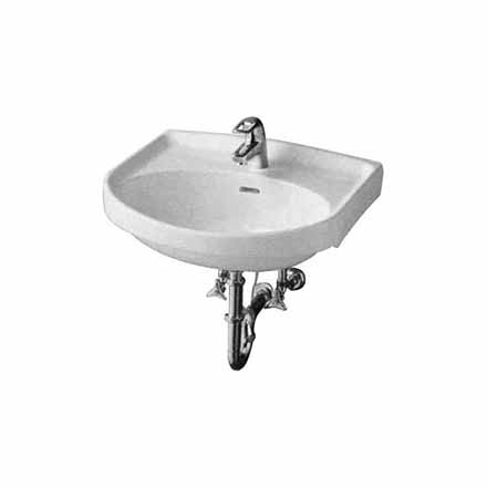 530242 HAND BASIN WALL HUNG (L250C), LARGE SIZE 560X460MM 6.5LTR