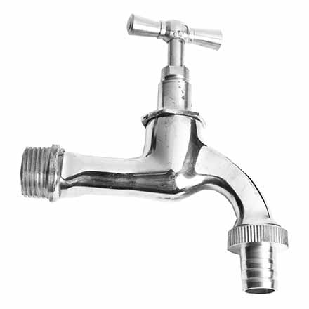 531116 FAUCET WALL W/HOSE COUPLING, WATERLINE 1/2" SA83115