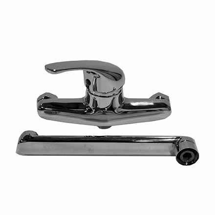 531106 FAUCET SINK CHROMED WATERLINE, SINGLE LEVER 130-170MM SA557295  