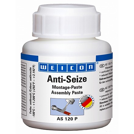 450871 ANTI-SEIZE PASTE WEICON, AS 120P BRUSH TOP CAN 120GRM