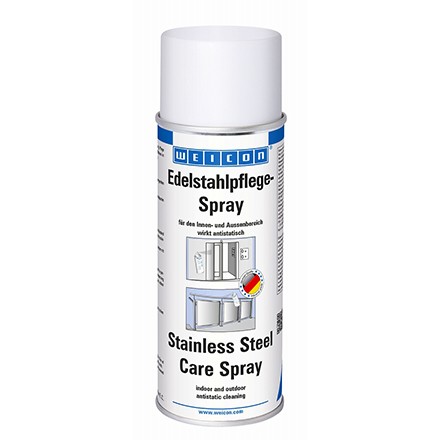 450803 CLEANER SPRAY WEICON, STAINLESS STEEL CARE 400ML