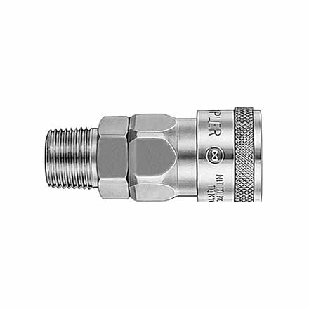 351311-351317 COUPLER QUICK-CONNECT BRASS