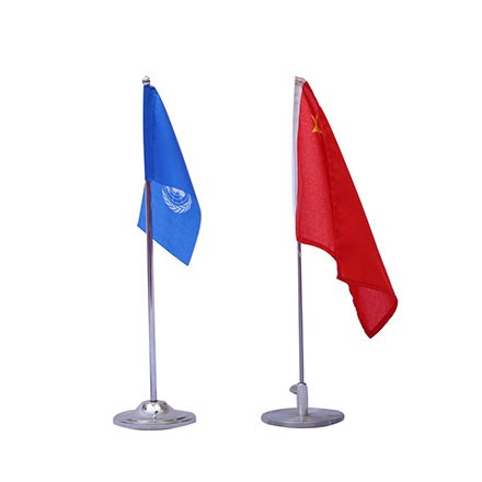 371565-371566 TABLE FLAG AND STAND