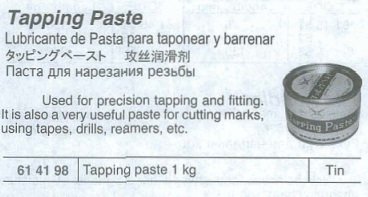 614198 TAPPING PASTE 1KG