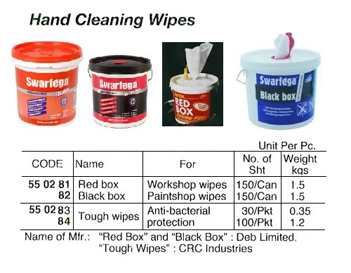 550281-550282 WIPE HAND CLEANING
