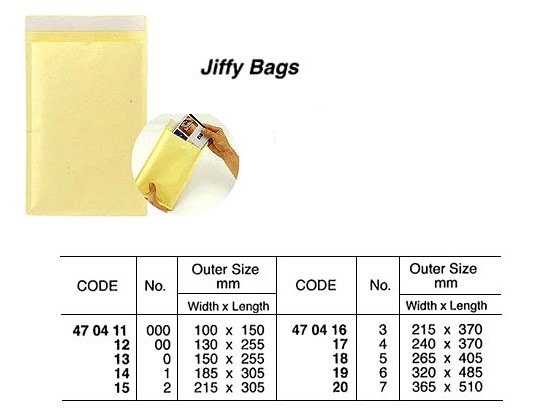 470411-470420 JIFFY BAG