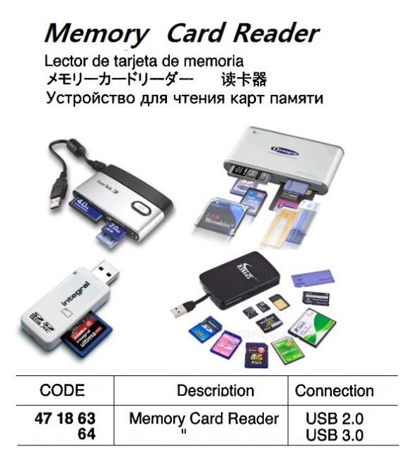 471863-471864 READER MEMORY CARD