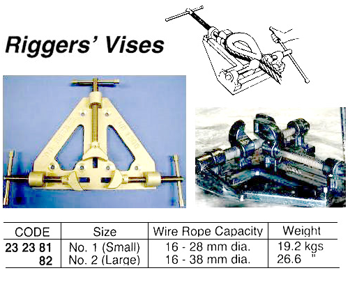 Riggers Vise Zipa