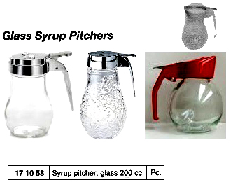 171055-171058 SYRUP PITCHER