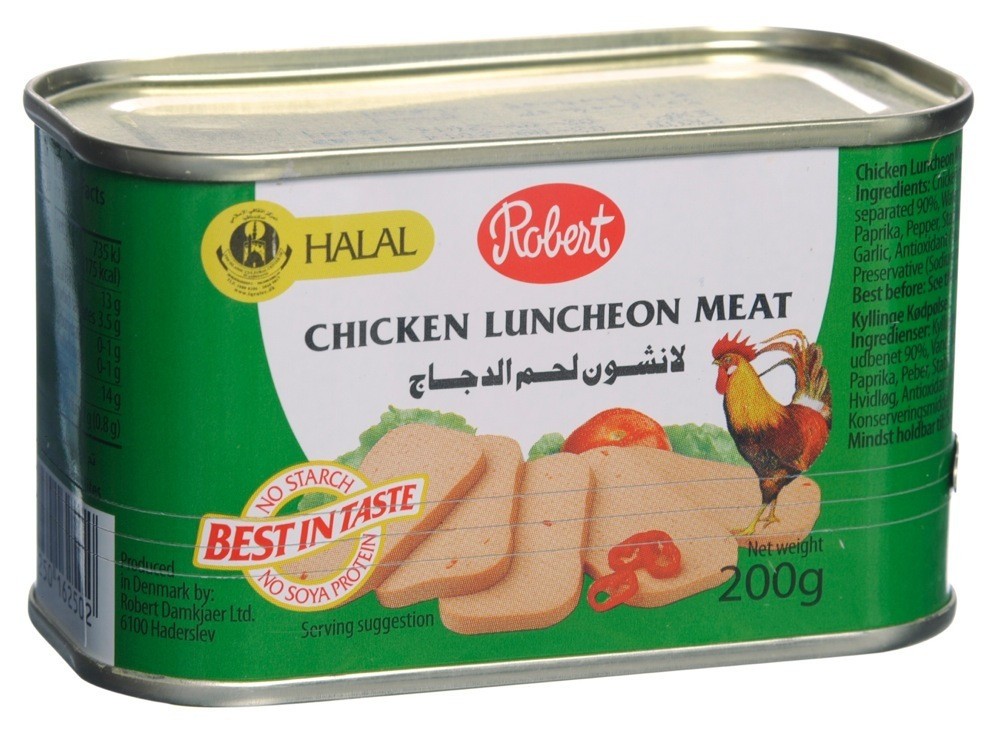 008004 CHICKEN LUNCHEON MEAT TINNED